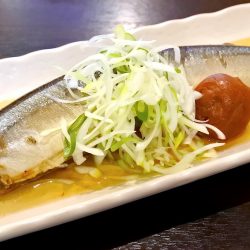 さんまの梅酢漬け
