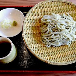CO2削減のために！昆布蕎麦