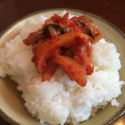 キムチご飯：ソウル食品「イカキムチ」