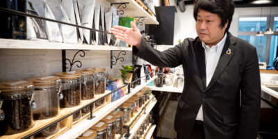 防犯活動の功労賞受賞インタビュー ダイオーズジャパン社長 柏﨑氏 防犯活動の功労賞受賞インタビュー ダイオーズジャパン社長 柏﨑氏