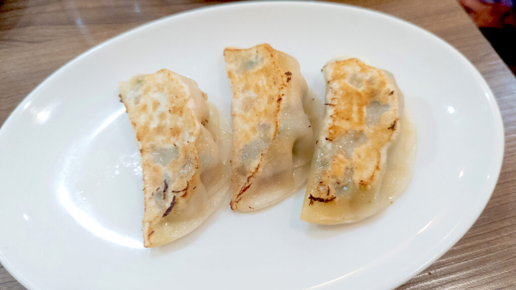 海鮮ニラ焼餃子