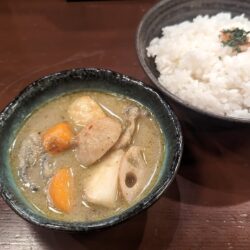 カキのタイ風グリーンカレー