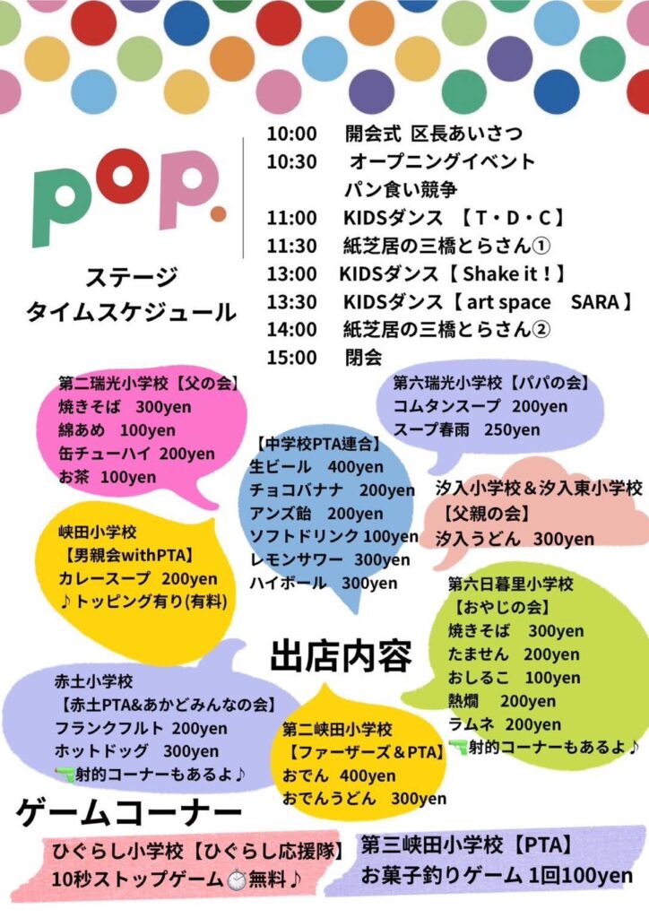 第二回POP開催