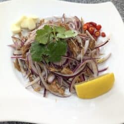 干ししか肉炙り焼き