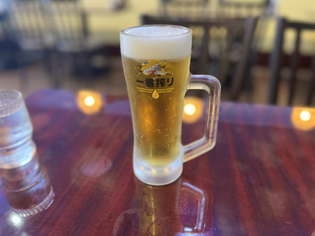 オープンサービスのビール