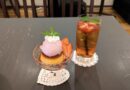 つぶつぶ苺アイス&自家製プリンとストロベリーティー