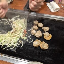 ホタテまみれ
