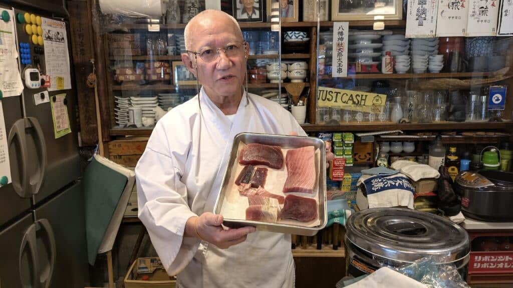 吉野鮨ご主人
