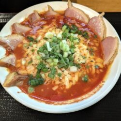 炙りチーズのアラビアータ、ギルティダックらーめんプレミアム