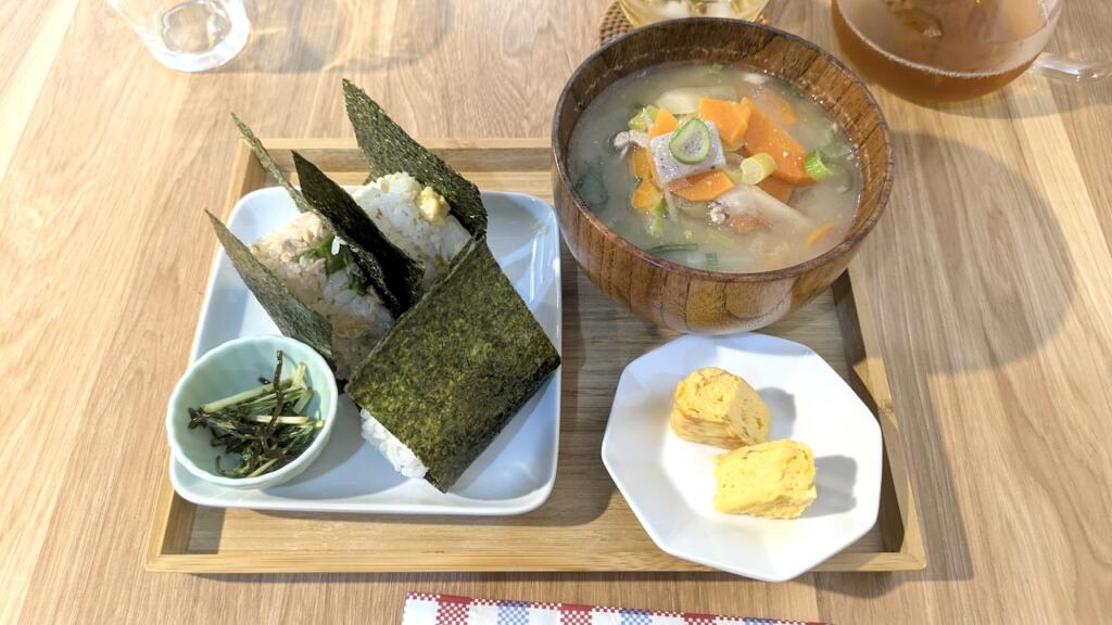 豚汁おにぎりセット