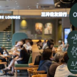 町屋駅前にスタ―バックスが出店！ 銀行×カフェ×シェアオフィスのOlive LOUNGE 町屋店がオープン