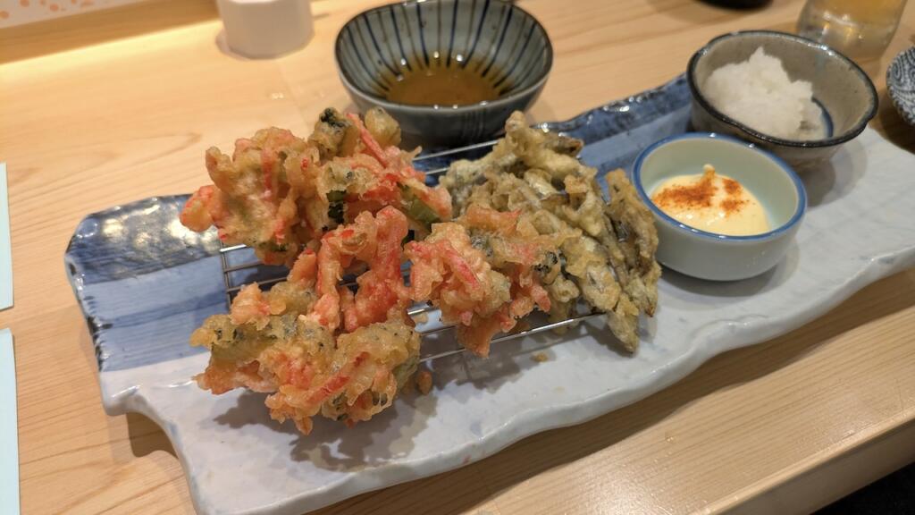 ゴーヤ紅生姜といりこ天