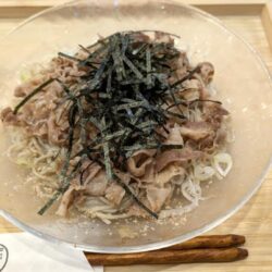 イベリコ豚の冷やし肉そば