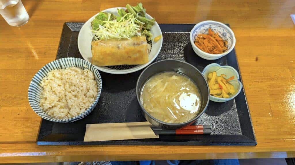 春巻定食