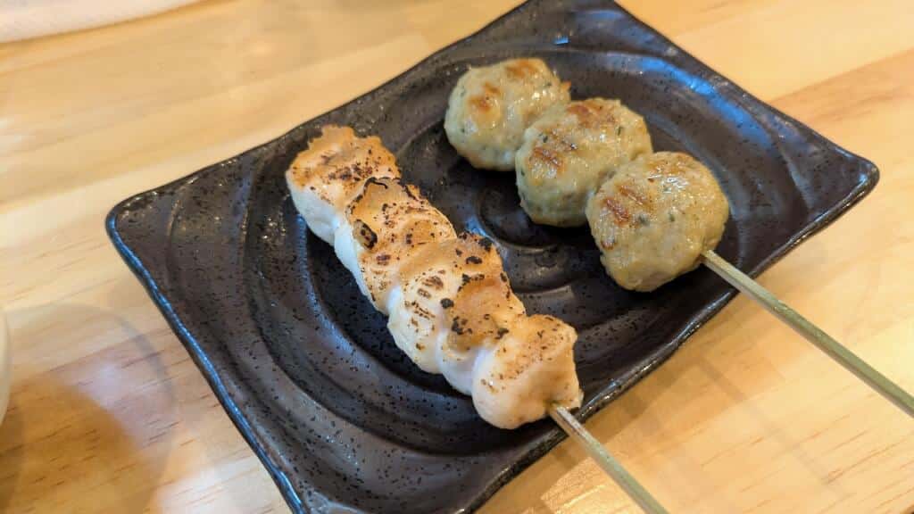 ささみ味噌とつくね