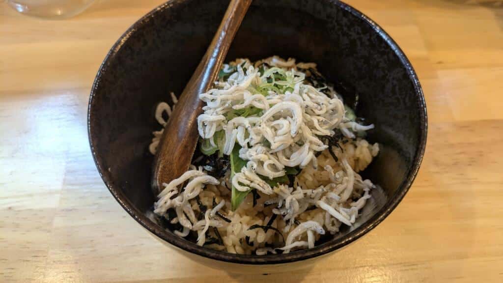 しらすバターご飯
