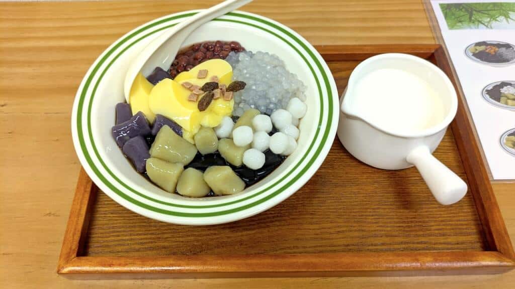 ハーフ&ハーフ焼き仙草