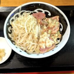 鴨とクレイジーソルト まぜそば