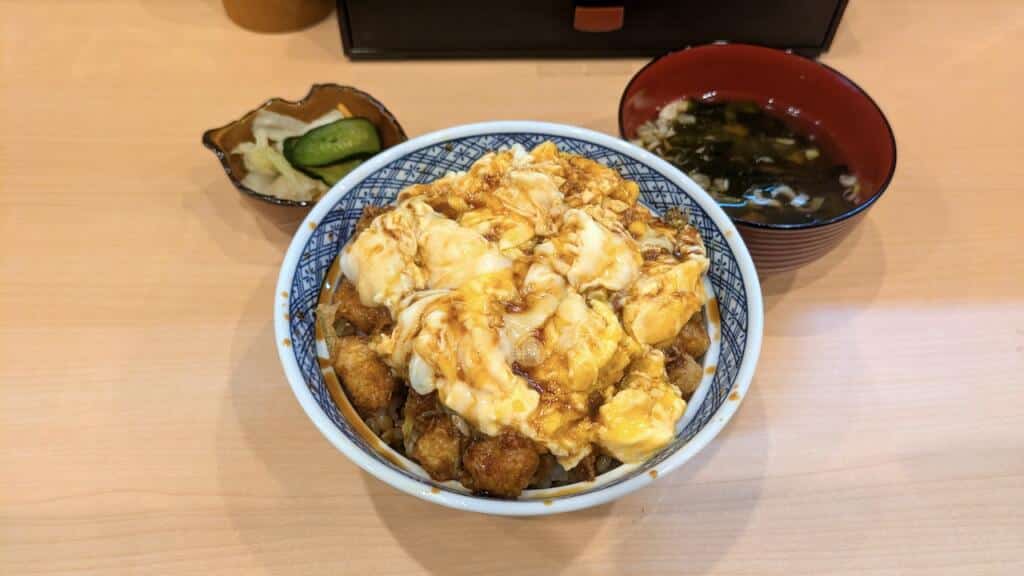 かき玉丼