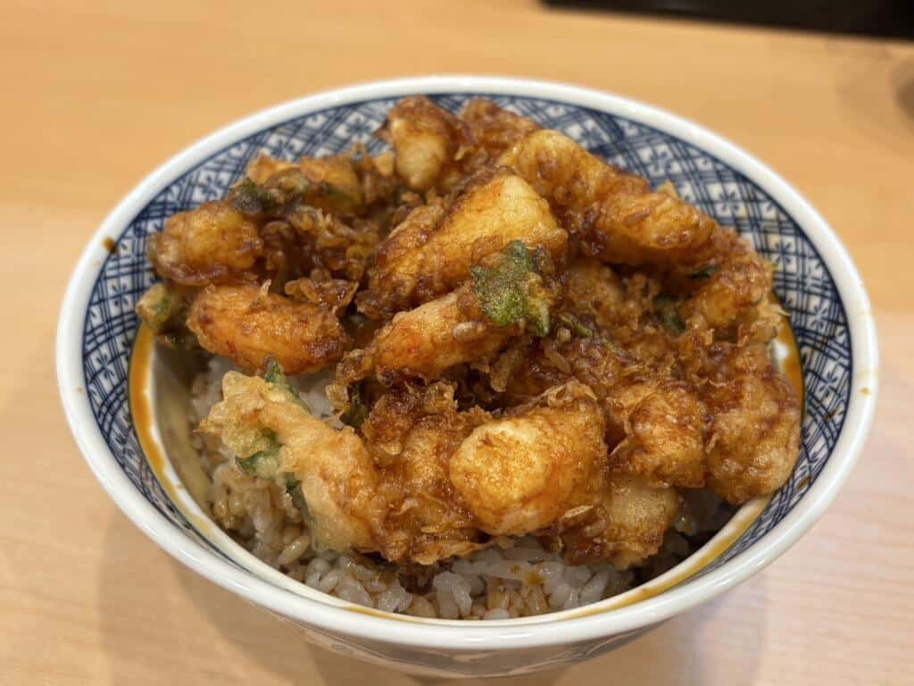 かき揚げ丼