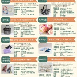 日暮里繊維街ワークショップ（2025年10月開催）