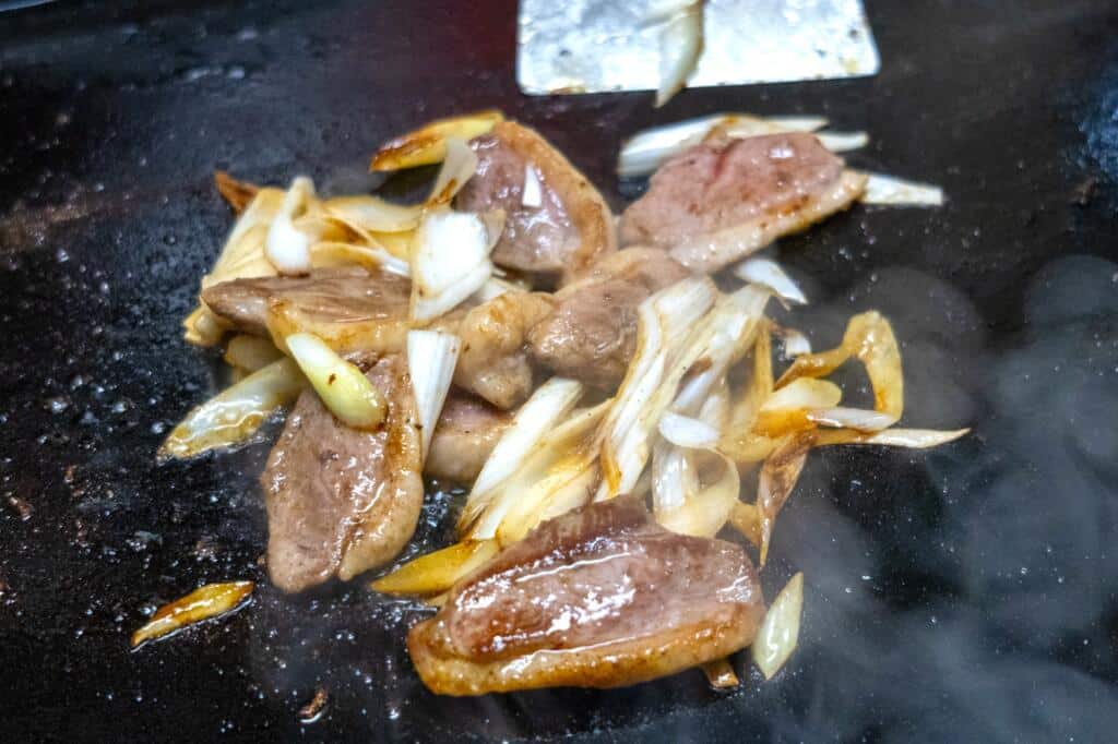 鴨ネギ焼き