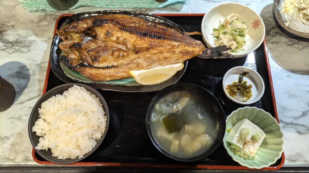 ホッケ定食