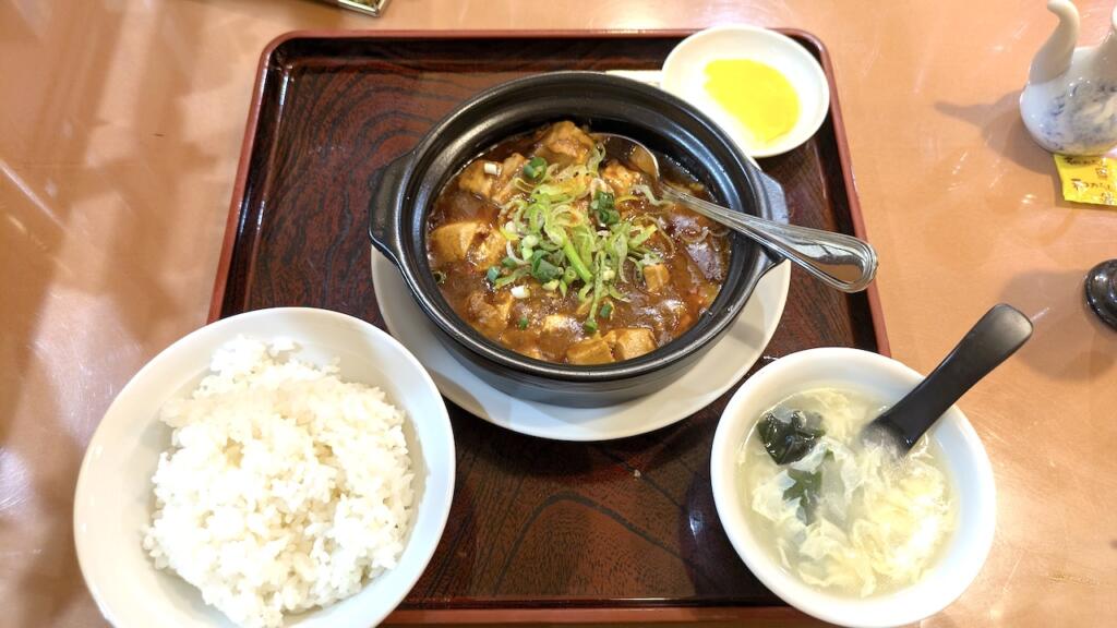 麻婆豆腐定食