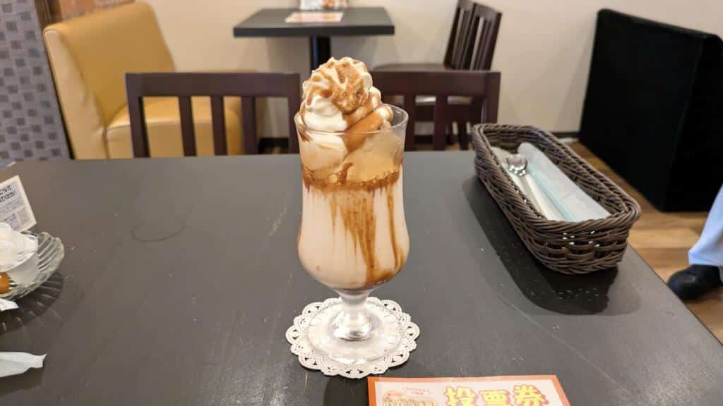 自家製プリンのおかラッテ
