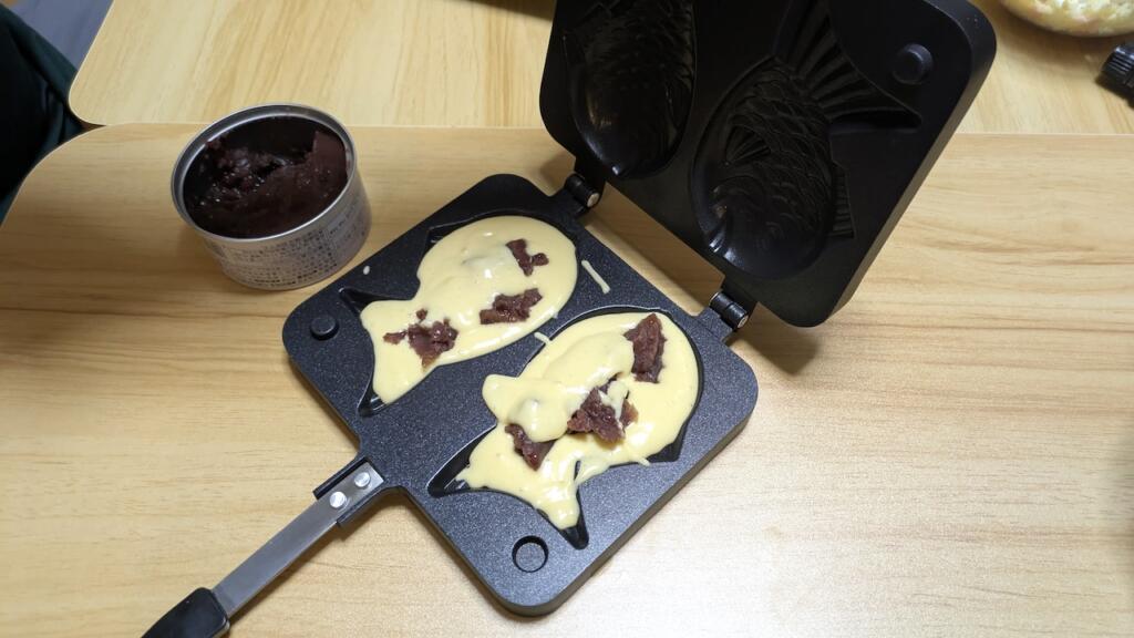 自分で作るたい焼き