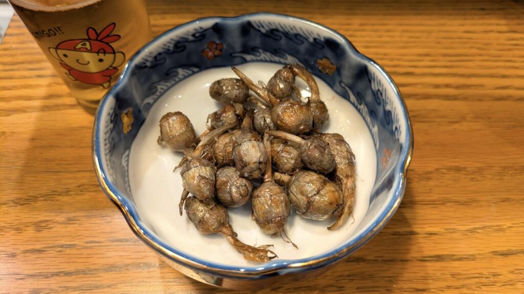 くわいの唐揚げ
