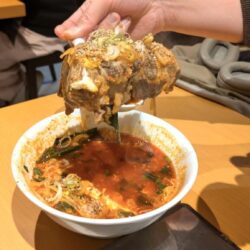 特製テグタンスープ肉塊