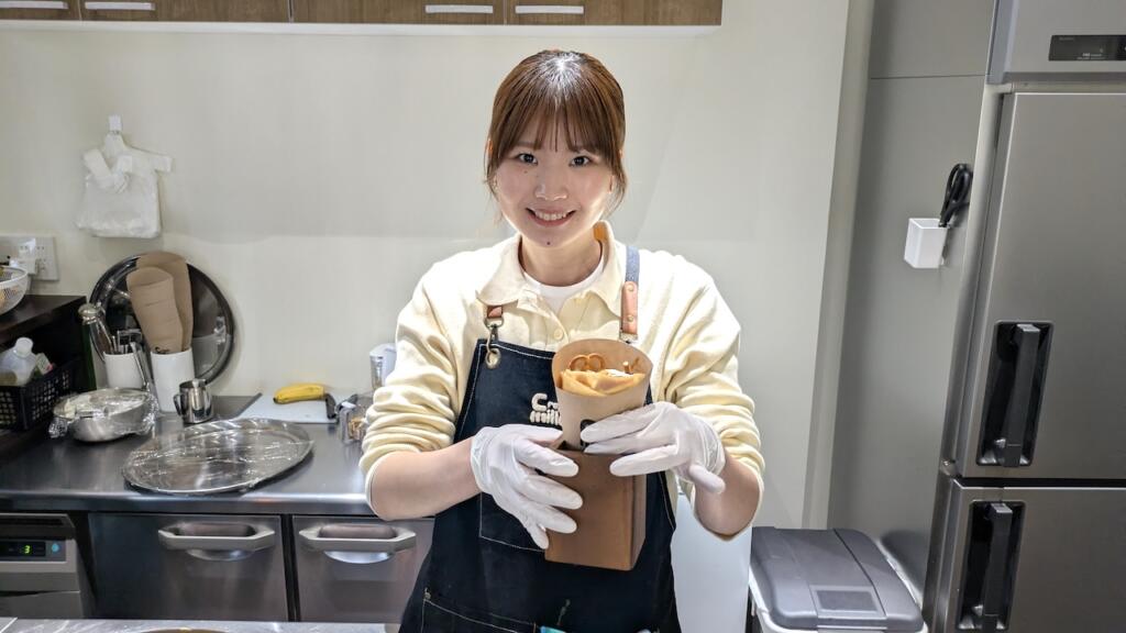 Crepe milleオーナー相沢さん