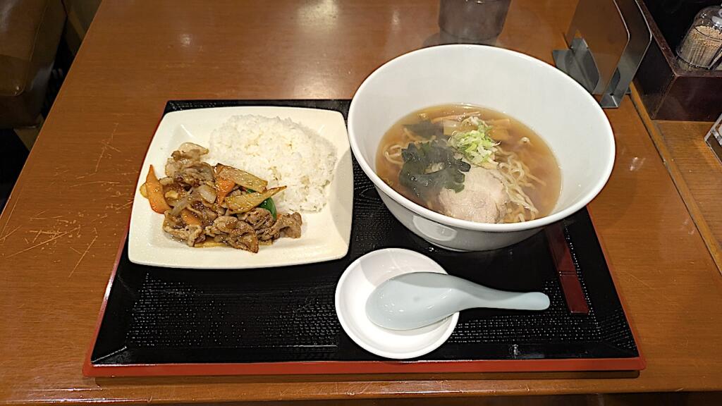 焼肉半ラーメンセット