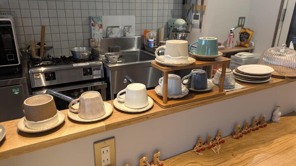 カフェ ア・ラ・パパ * プリュス カウンター