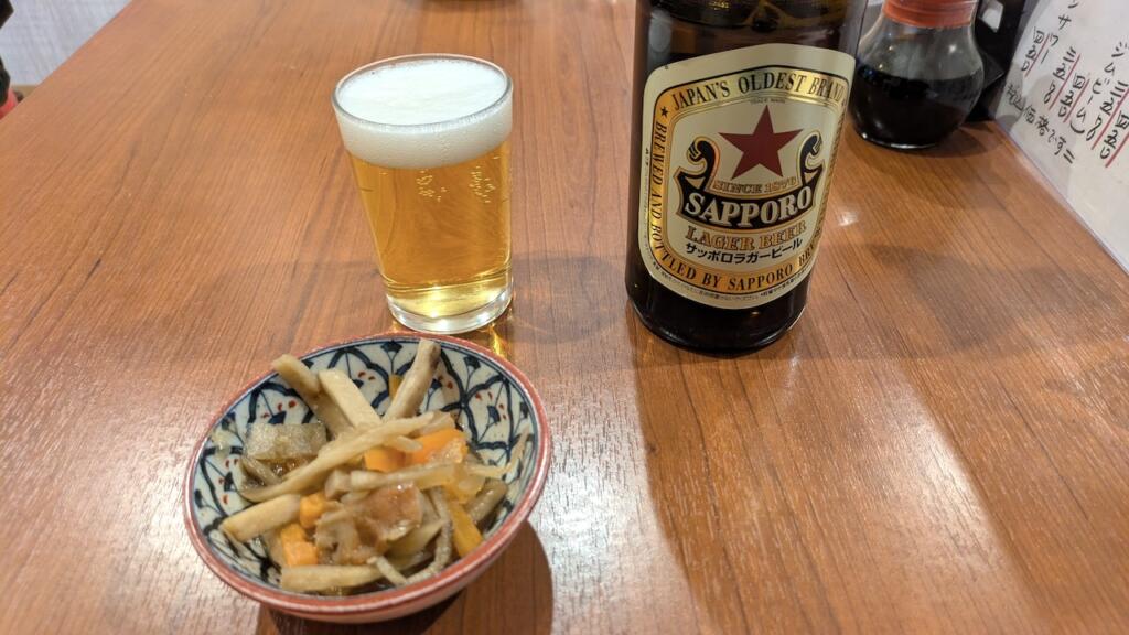 赤星とお通し