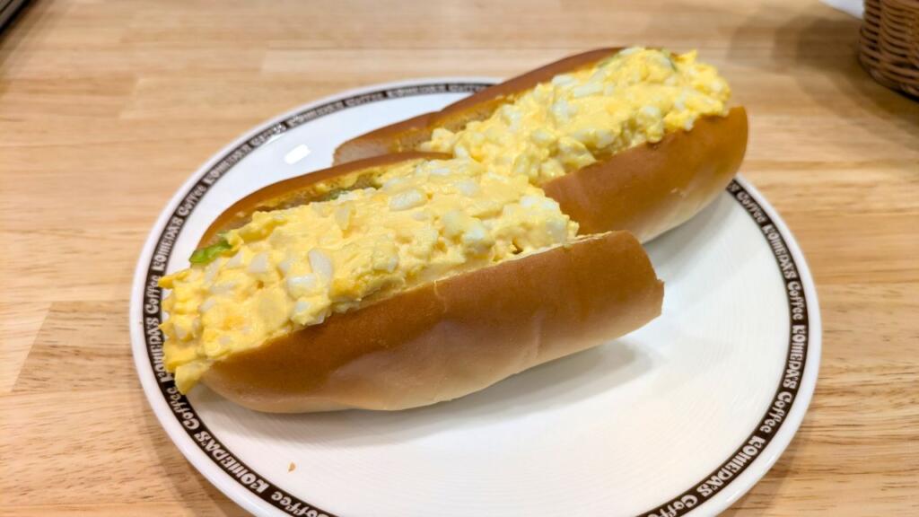 手作りたまごドッグ