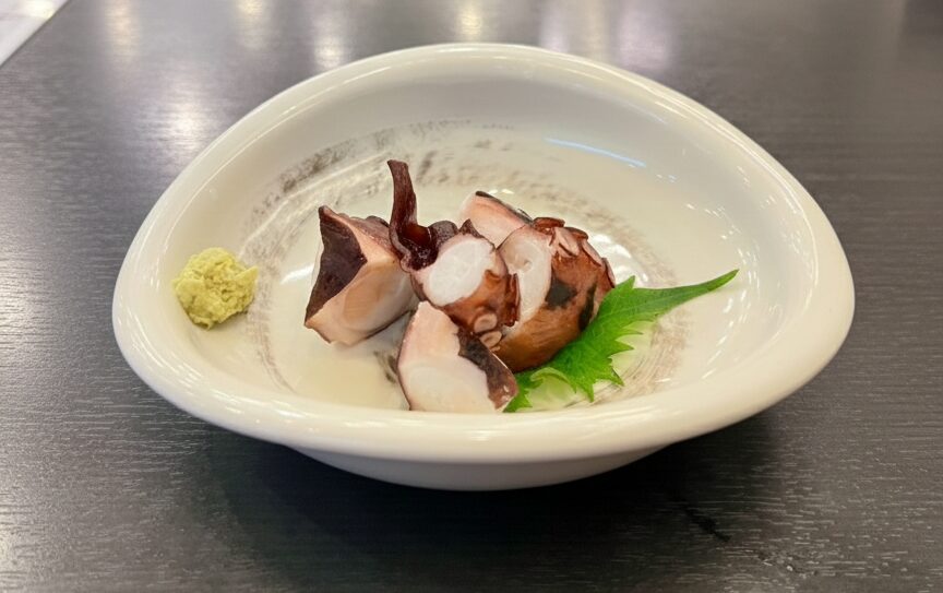 ちょうどいい量のたこぶつ