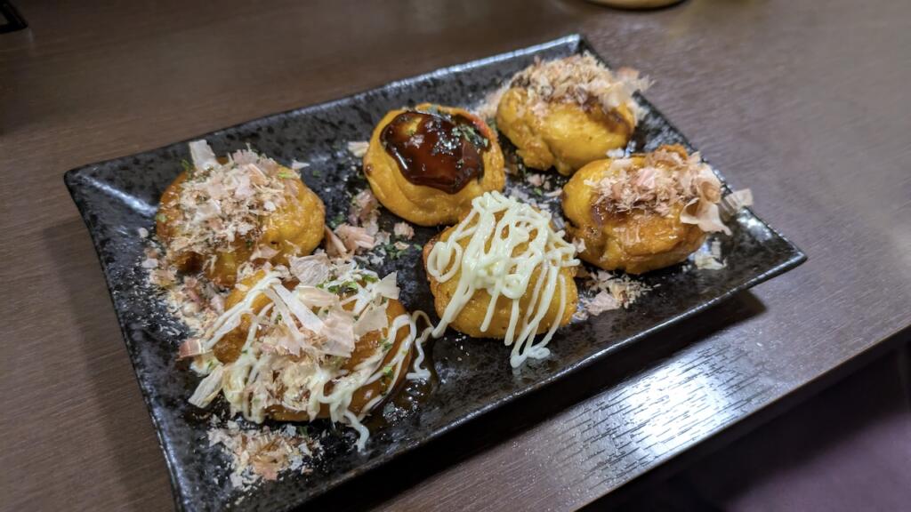 たこ焼き全種盛り