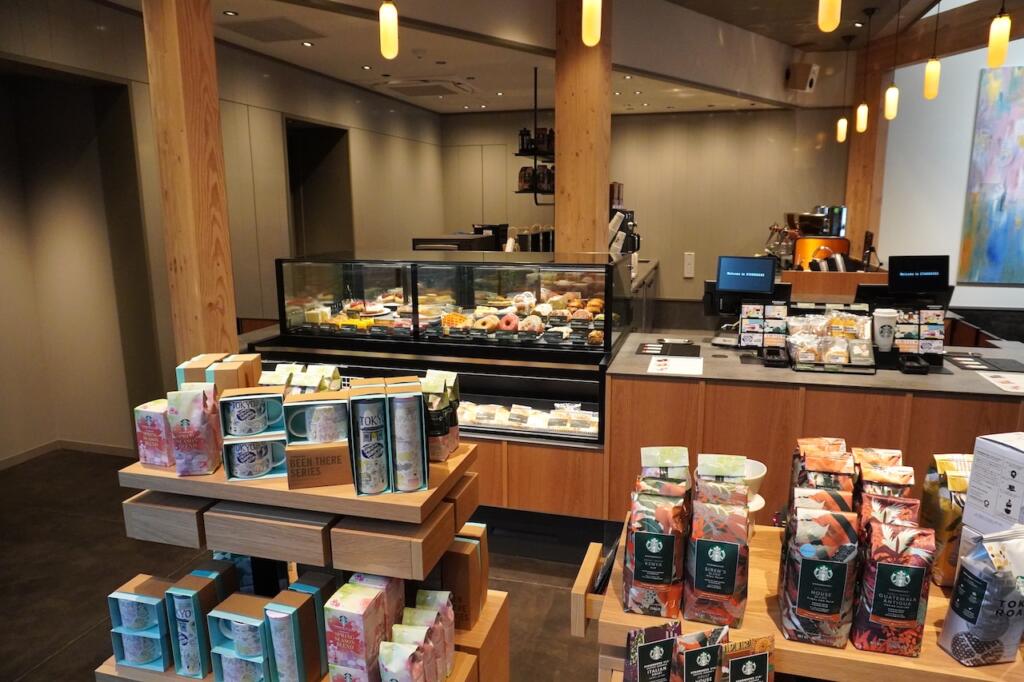 注文カウンター周り