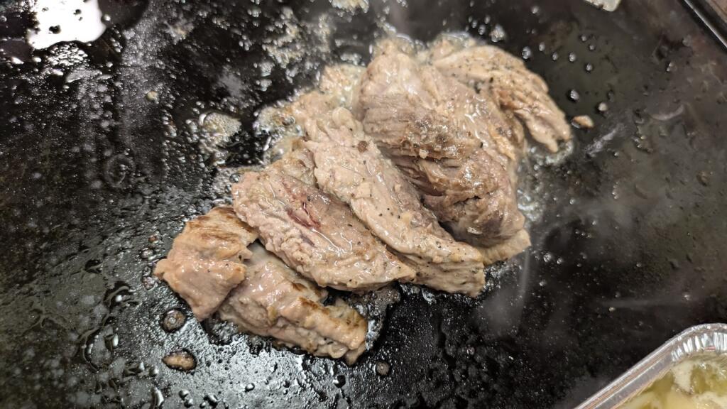 鮪ほほ肉バター焼き