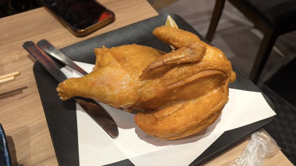 若鶏の半身揚げ