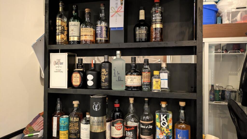 酒の棚
