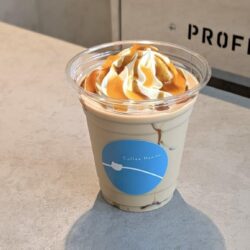 マスカルポーネとメロンのラテ