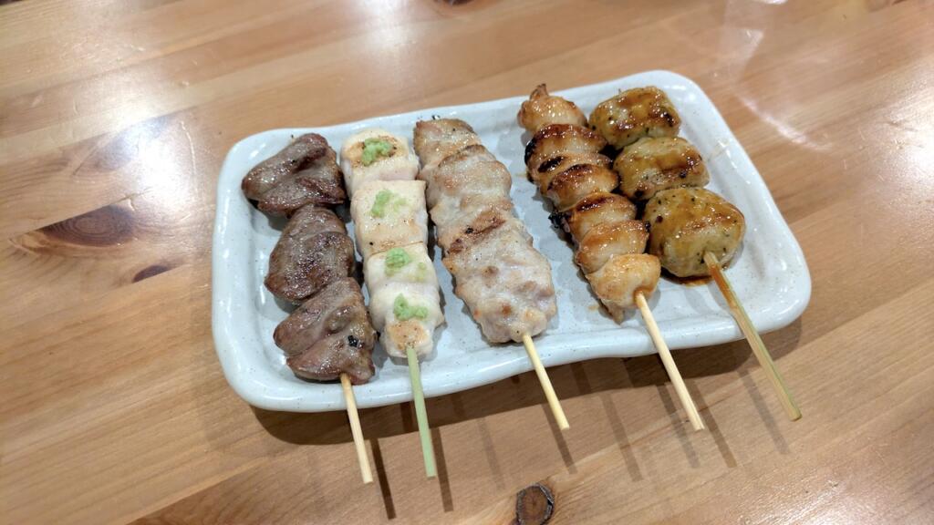 焼鳥盛り合わせ