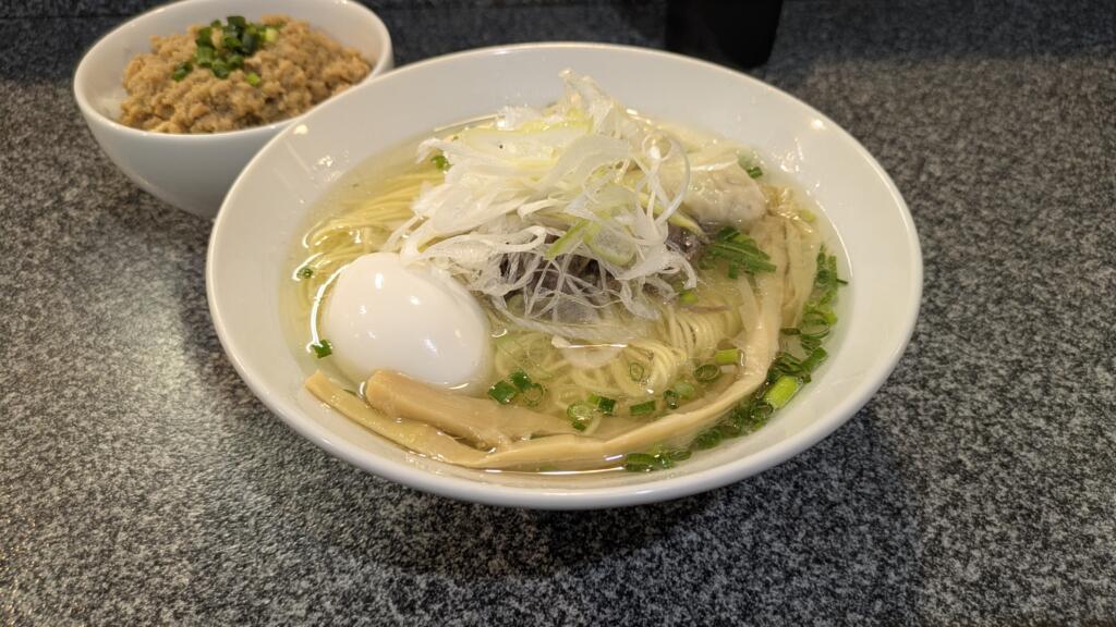 特製テール塩そば