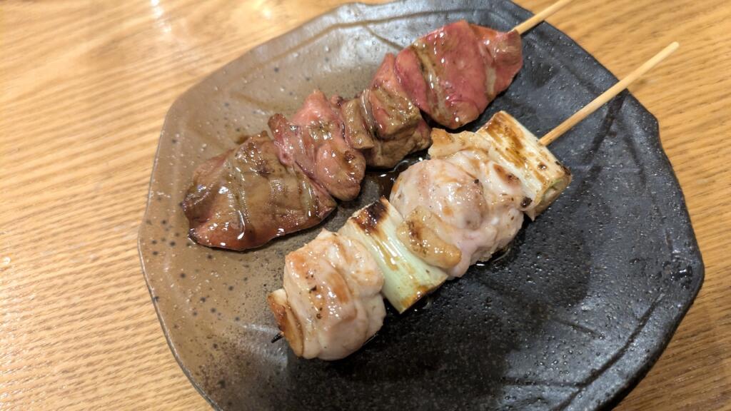 白レバーとねぎま