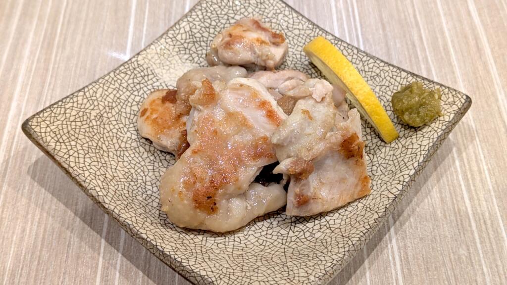 ジューシー鶏もも焼き