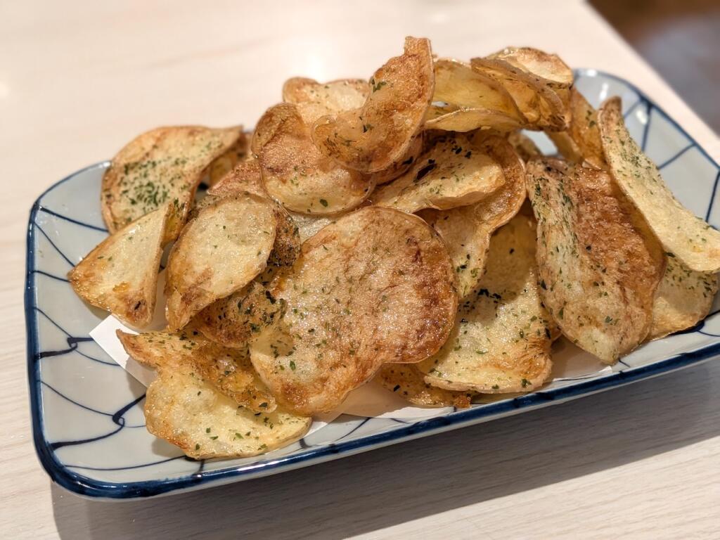 自家製ポテトチップ