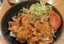 【あらかわ満点メニュー】キッチン桑の樹 豚のてりやき丼 豚のてりやき丼